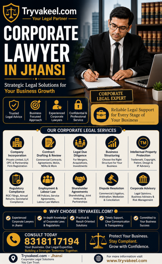 Corporate lawyer in jhansi